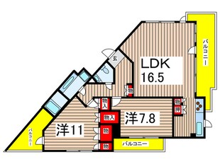 Ｎｓ２１ やごとの物件間取画像